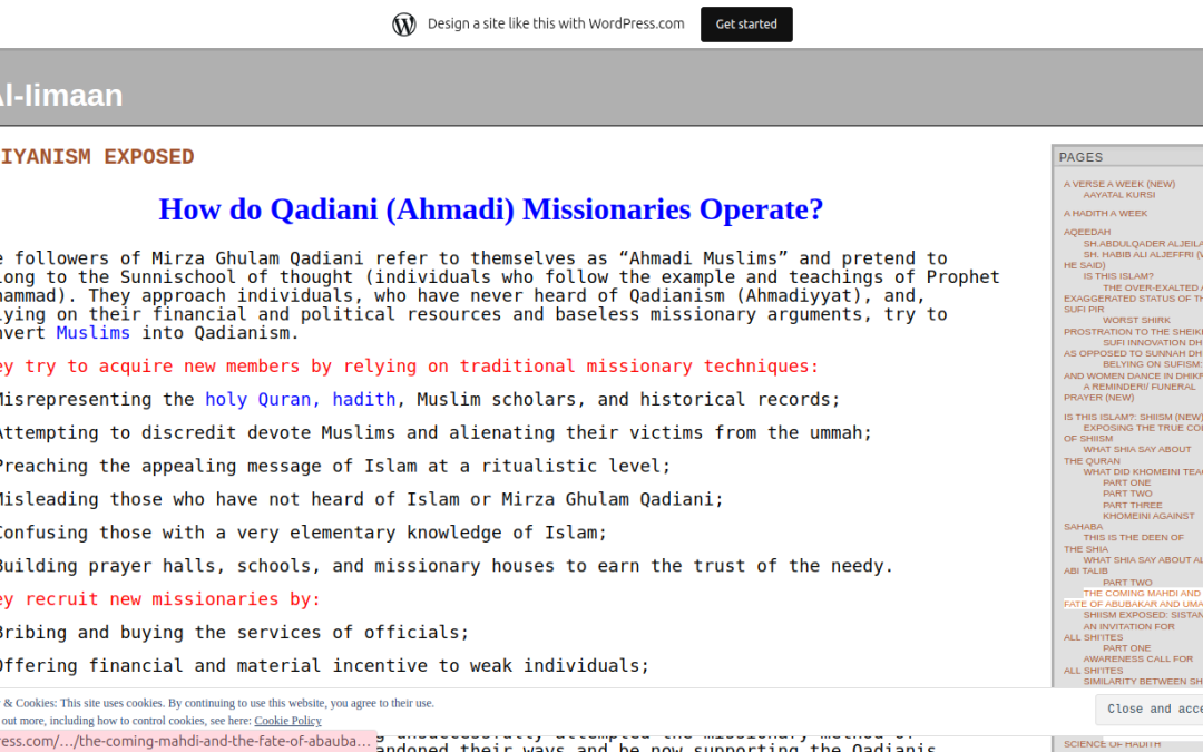 How do Qadiani (Ahmadi) Missionaries Operate?