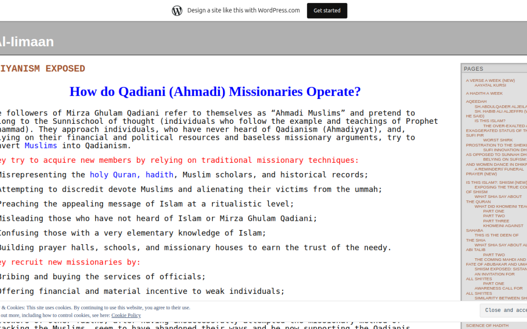 How do Qadiani (Ahmadi) Missionaries Operate?