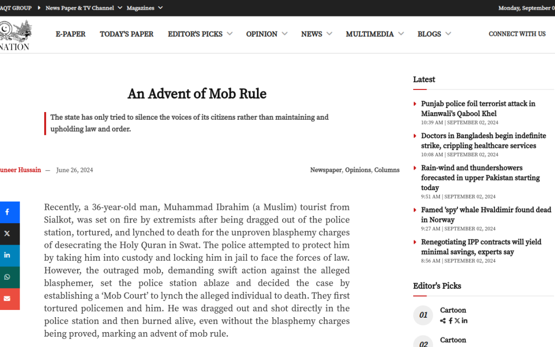 An Advent of Mob Rule