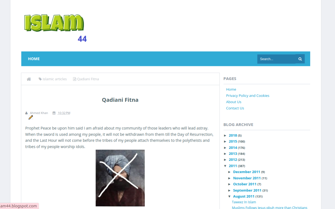 Qadiani Fitna