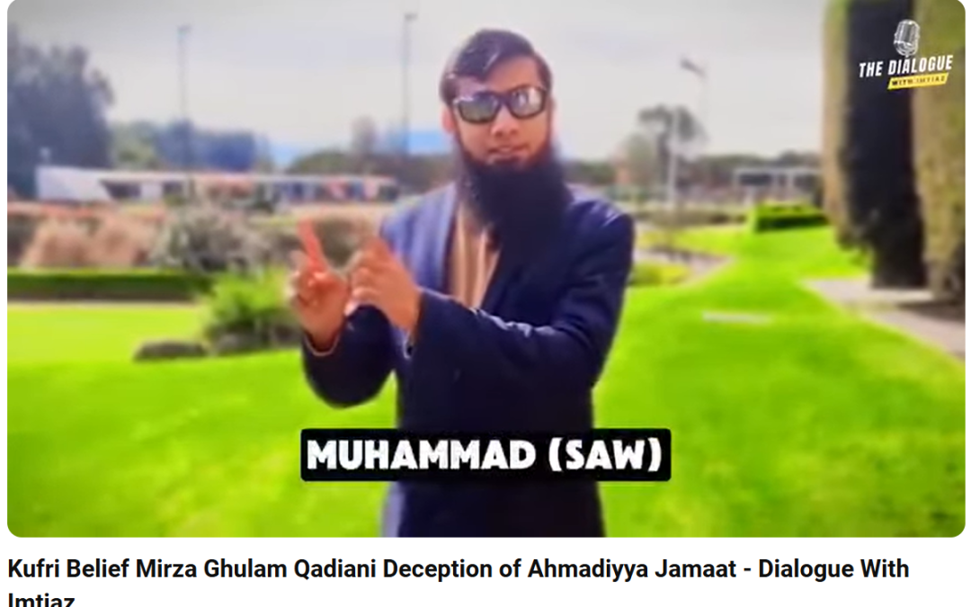 Kufri Belief Mirza Ghulam Qadiani Deception of Ahmadiyya Jamaat